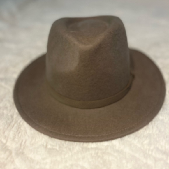 Christian Siriano New York straight Brim 100% wool women’s fedora Hat - Picture 4 of 8